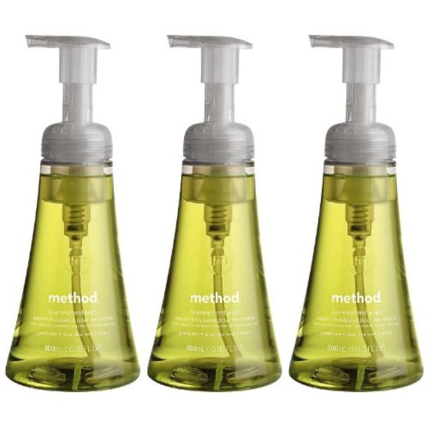 method foaming hand wash green tea + aloe 10 oz 3 pk Walmart