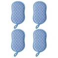thumbnail image 1 of MasteelfCA 1 Ensemble 4 Pcs Tampons à Récurer de Nettoyage Éponges à Vaisselle Réutilisables Longue Durée, 1 of 7