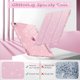 thumbnail image 5 of Funda para tablet FINTIE para iPad Air 11" con brillo y destellos rosa, 5 of 9