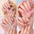 thumbnail image 6 of Semi Cured Gels Nails Strips Gels Nails Wraps Halloween Nails Stickers for Woman, 6 of 20