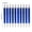 Blue, variant on Cheapark 10 Pack Basic Retractable Blackness Ballpoint Pens Write Smoothly,Gifts,Homework Help