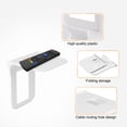thumbnail image 3 of 2pcs Outlet Shelf, TSV Bathroom Wall Holder with Built-in Cable Management, Wall Organizer for Smart Home Decor, Socket Shelves for Bedroom, Kitchen, 3 of 7
