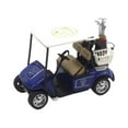 thumbnail image 3 of Mini carrito de golf de aleación, modelo de juguete, carrito de golf con retroceso Azul, 3 of 9