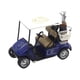 thumbnail image 3 of Modelo de carrito de golf, juguetes de carrito de golf en miniatura, modelo de carrito de golf en miniatura, juguete para casa de muñecas Azul, 3 of 9
