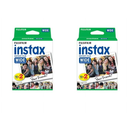 40 Prints Fuji Instant Wide Instax Film for Fujifilm 200 210 300 Camera