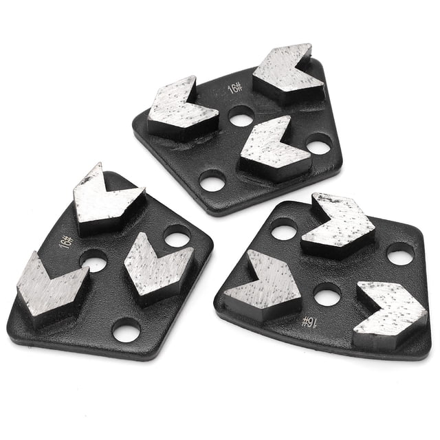 Trapezoid Grinder, Durability Trapezoid Trapezoid Concrete Grinding Disk Black For Mechanic For Repair Tool