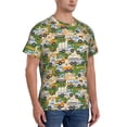 thumbnail image 2 of Vsdgher Construction Machinery1 Print Men's Dry Fit Mesh Athletic Shirts Moisture Wicking Tennis T-Shirt Tops, 2 of 9