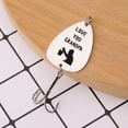 thumbnail image 2 of Love You Grandpa Engraved Fishing Hook with Gift Box Metal Treble Fishhooks Fishing Circle Hook with Gift Box Fishing Lures Hook Fishing Tackle for Father's Day Birthday Gift, 2 of 9