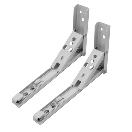 

1 Pair Triangle Folding Angle Bracket Shelf Bracket for Accessories white