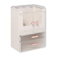 thumbnail image 4 of Vitrina para almacenamiento de cosméticos, organizador para el cuidado de la piel, puerta doble, tres capas con cajón, organizador de maquillaje Estilo B, 4 of 9