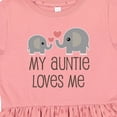 thumbnail image 4 of Inktastic My Auntie Loves Me Girls Toddler Dress, 4 of 5