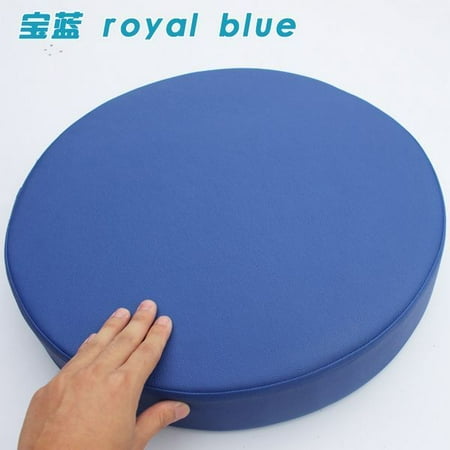 

New Synthetic Leather Round Cushion Sofa Chair Stool Seat Foam Cushion Chair Pads Office Vehicles Home Waterproof