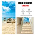 thumbnail image 3 of Pegatinas De Pared 3D Autoadhesivas Para Escaleras, Calcomanías Extraíbles Para Elevador De Escaleras, Peel And Stick Para Decoración Del Hogar 1. 3 Uds Noticed HA015911-00, 3 of 6