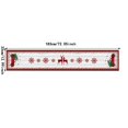 thumbnail image 3 of Dsscvnef Border Table Flag New Linen Printed Christmas Table Flag Light Luxury Decoration Home Table Cloth, 3 of 7