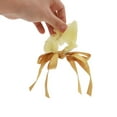 thumbnail image 5 of Unique Bargains 1 Pc Grace Bow Ribbon Scrunchies Yellow, 5 of 5