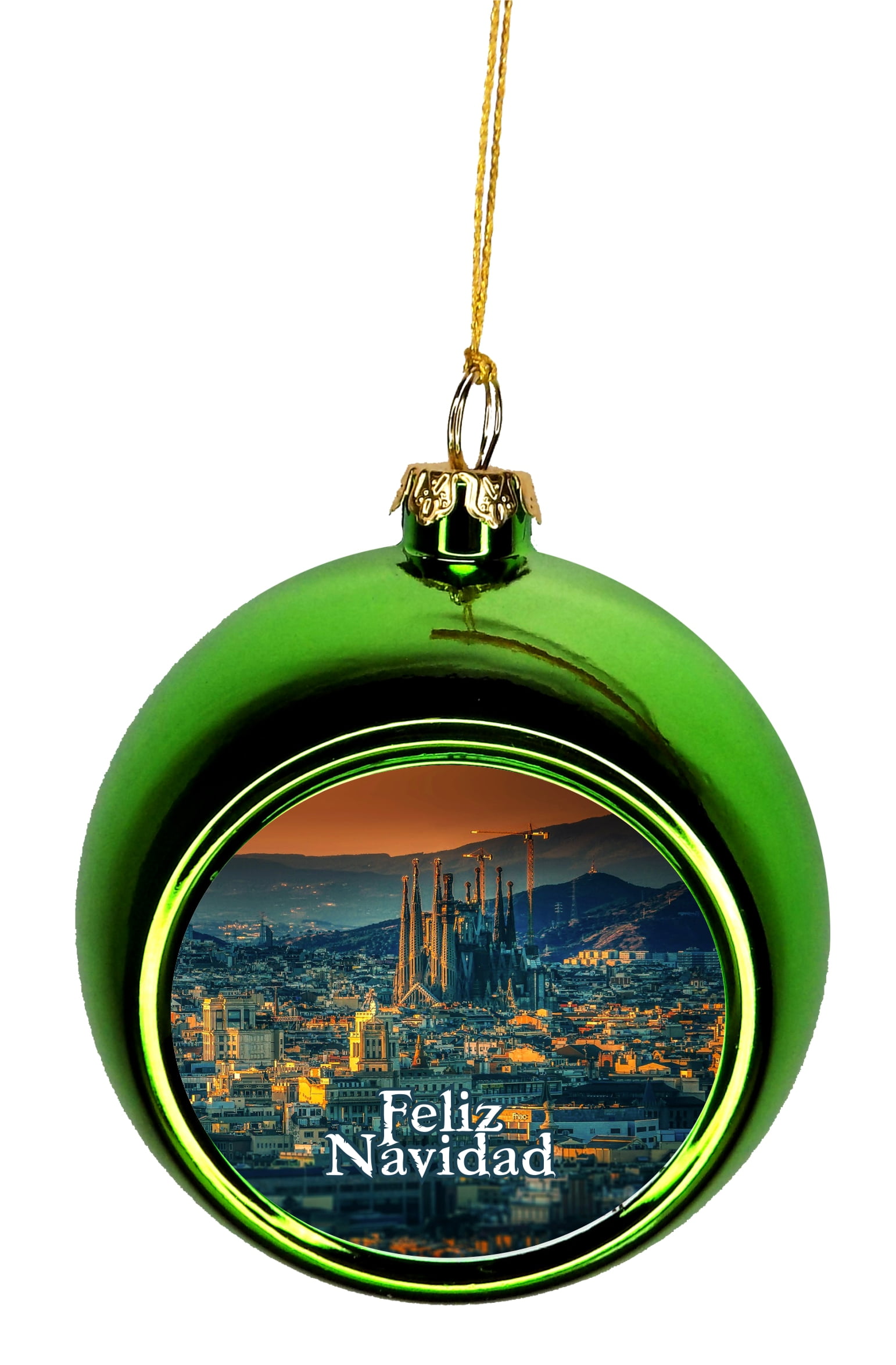 Sagrada Familia Christmas Ornament 