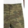 Men's and Big Men's Synthetic Flat Front Shorts, 9" Inseam
