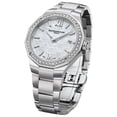 thumbnail image 2 of Baume & Mercier Riviera Stainless Steel Mother-of-Pearl Dial Diamonds Date Quartz Womens Watch M0A10662, 2 of 3