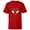 Red, variant on Marvel Spider-Man Modern Heart Mask Logo - Short Sleeve T-Shirt for Kids - Customized-White