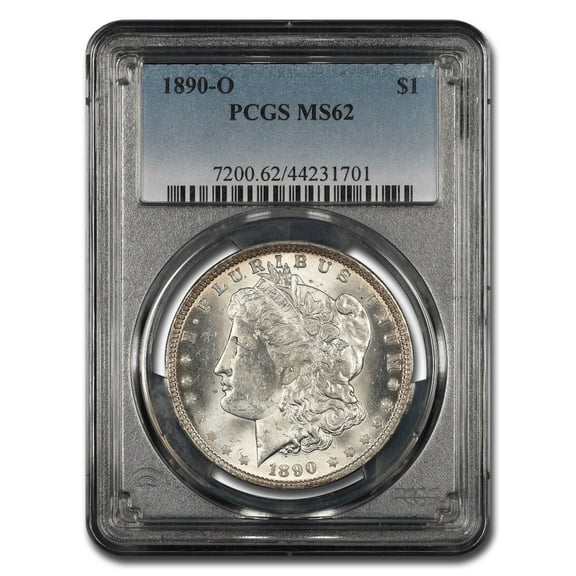 1890-O Morgan Dollar MS-62 PCGS