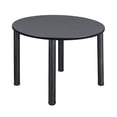 thumbnail image 5 of Kee 48" Round Breakroom Table- Beige/ Black, 5 of 7