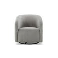 thumbnail image 2 of Dubbin Modern Polyester Loveseat with Side Bags, Perfect for Beige Living Room or Bedroom light Grey, 2 of 8
