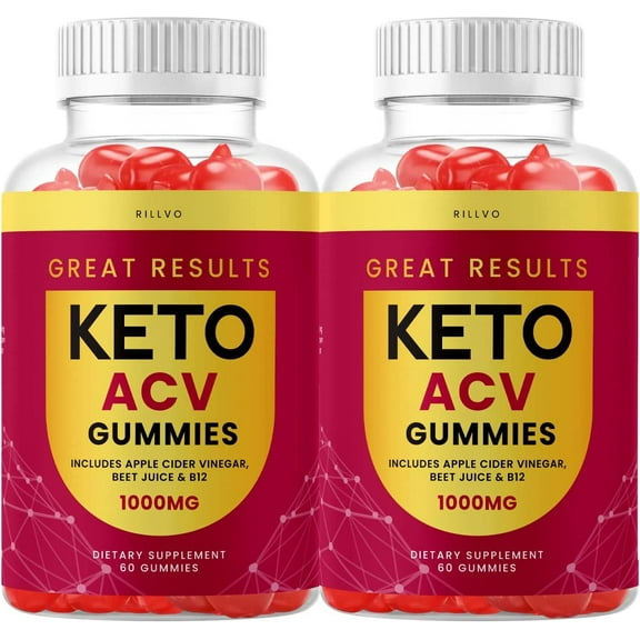 2 Pack Great Results Keto Gummies - Advanced Formula Great Results Keto ACV Gummies 120 Gummies