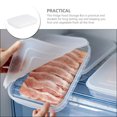 thumbnail image 3 of HLONK Boîte de Rangement Alimentaire Réutilisable Transparente pour Bacon et Viande Froide, 3 of 6