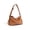 Brown, variant on Genuine Leather Women's Shoulder Bag Top Layer Cowhide Crossbody Purse Medium