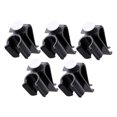 thumbnail image 3 of WHAMVOX 5Pcs Black Putter Clip Pole Rack Clip for Golf Club Accessibility and Protection, 3 of 8