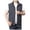 Grey, variant on Cargo Fishing Vests for Men Casual Collared Zip Up Sleeveless Jacket with Pockets Outdoor Work Photo Travel Hiking Vest