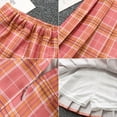 thumbnail image 4 of Xmarks Girls Plaid Pleated Skirt Elastic Waist School Uniform Skirt Skorts Mini Skater Tennis Skirt with Shorts, 3-11 Years, 4 of 5