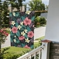 thumbnail image 5 of Wukai Green Tropical Leaves Garden Flags Double Sided Welcome Garden Yard House Flags Outside Outdoor House (Only Flag), 5 of 8