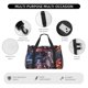 thumbnail image 4 of Easygdp Astronaut In Cosmic Garden Bolsa de Gimnasio, Bolsa de Viaje Duffel, Bolsa de Fin de Semana con Compartimentos, Bolsa de Mano para Noche, 4 of 7