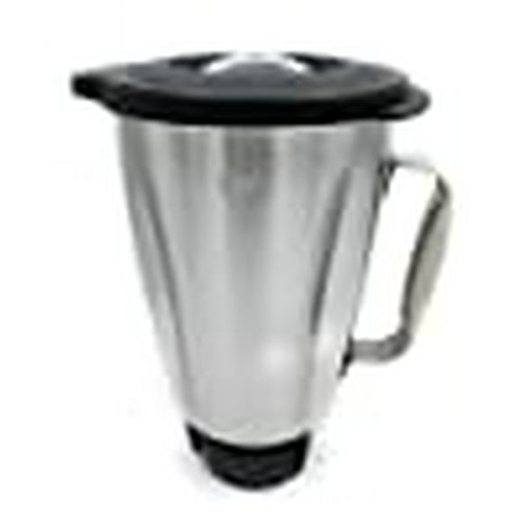 Blendin 6 Cup Replacement Stainless Steel Jar Set with Handle, Compatible with Oster & Osterizer Blenders