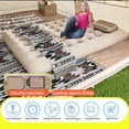 thumbnail image 1 of Queen Size Self-Inflating Air Mattress | Portable Camping Bed for Travel & Guests | 79 x 59 Inch | Comfortable Inflatable Bed for Indoor/Outdoor Use, 1 of 7