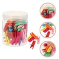 thumbnail image 4 of 50pcs Push Pin Clip Decorative Thumbtack Pushpin Bulletin Board Pin Accessory, 4 of 8