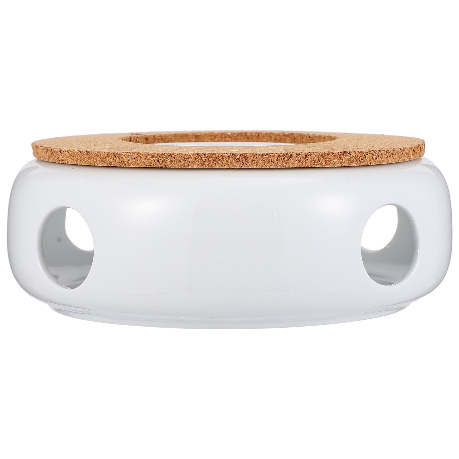 HOMEMAXS 1Pc Ceramic Teapot Warmer Teapot Heating Base Tea Heater for