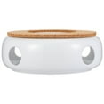 thumbnail image 1 of 1Pc Ceramic Teapot Warmer Teapot Heating Base Tea Heater for Home Office, 1 of 5