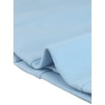 thumbnail image 6 of INSPIRE CHIC Women's Coat Double Breasted Midi Length Stand Collar Long Sleeve Coat M Sky Blue, 6 of 8