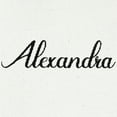 thumbnail image 2 of DALIX Women's Custom Monogrammed Names Premium Embroidered Tote Hand Bag Alexandra, 2 of 6