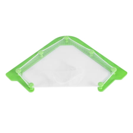 

Tri-Holder Filter Sink Strainer Bag Sink Net Triangular Mesh Hanging Net Bag for Sink Kitchen Leftovers Filter Basket