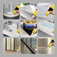 thumbnail image 4 of Multifunctional Waterproof White Caulk with Scraper,White Caulking Silicone Waterproof,Silicone Caulk,Strong Coverage Fast Curing Easy to Apply for Bathroom,Kitchen,Floor(3pcs), 4 of 7
