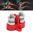 thumbnail image 4 of Dual Terminal Stud, M10 3/8in DC 48V Durable Power Junction Stud Post  For Boats For Trucks For Cars, 4 of 8