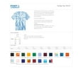 thumbnail image 2 of Port Company PC147 Mens Tie Dye T-Shirt - Royal - 4X-Large, 2 of 2
