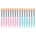 thumbnail image 1 of Brochas de maquillaje de esponja suave y sedosa para sombra de ojos 15 Pcs, 1 of 7