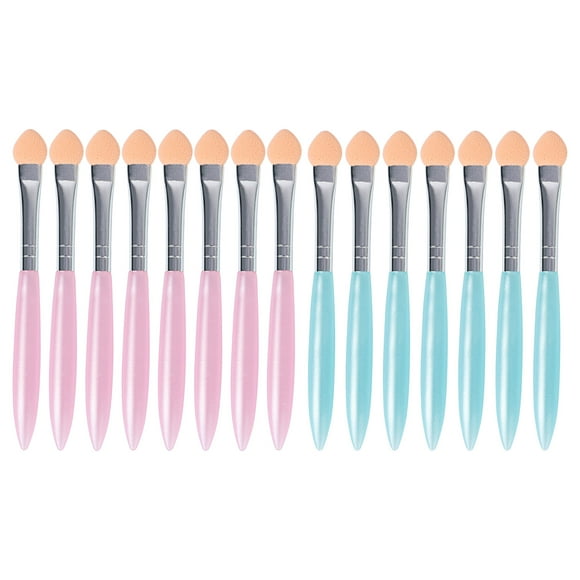 Brochas de maquillaje de esponja suave y sedosa para sombra de ojos 15 Pcs