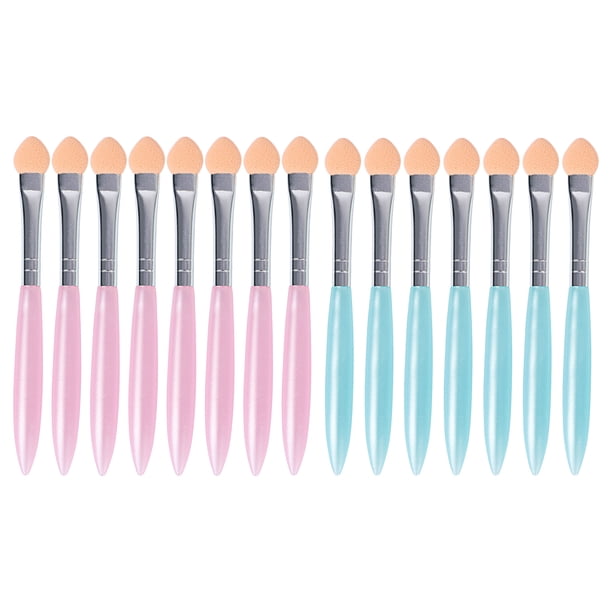 Brochas de maquillaje de esponja suave y sedosa para sombra de ojos 15 Pcs