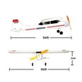 thumbnail image 6 of Volantex 2.4GHz RC TW 747-1 CESSNA Radio Remote Control Big Glider Airplane RC EPO, 6 of 7