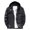 ZD Black, variant on Denim Jacket Men Hooded Denim Jacket Mens Drawstring Coat Fall Solid Color Buckle Jean Jacket Men Black XXXXXL
